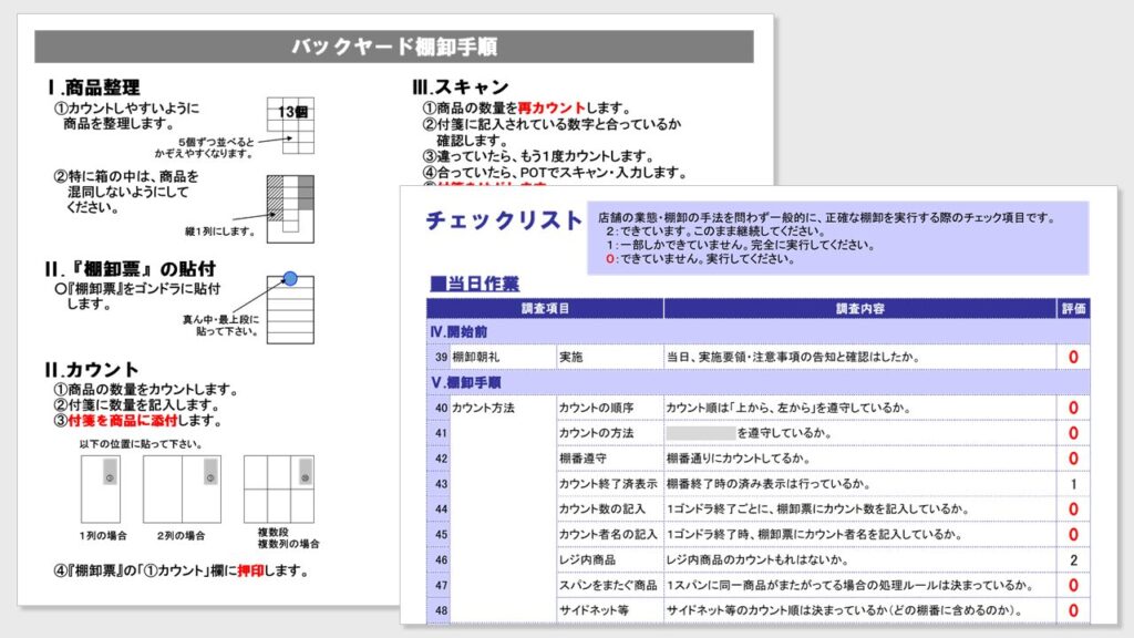 棚卸イメージ